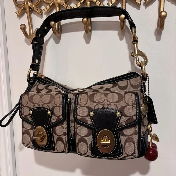 Coach | Bags | Coach Signature Legacy Shoulder Bag | Poshmark